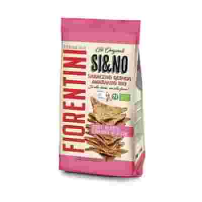BIO SI&NO MINI GALLETTE DI GRANO SARACENO QUINOA AMARANTO PINK IS GOOD 80 G