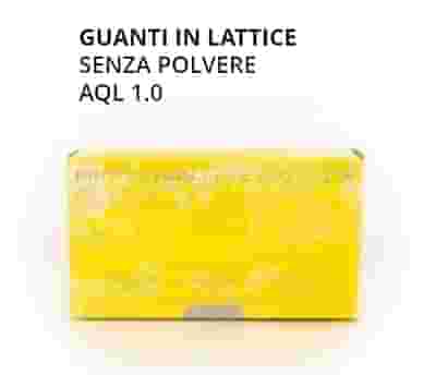 GUANTI LATTICE SENZA POLVERE LARGE 100 PEZZI
