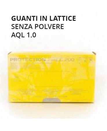 Guanti Lattice Senza Polvere Small 100 Pezzi