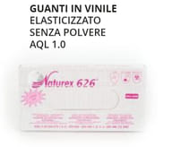 GUANTI VINILE SENZA POLVERE MEDIUM 100 PEZZI GAMMADIS