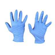 GUANTI NITRILE SENZA POLVERE MEDIUM 100 PEZZI GAMMADIS