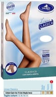 SAUBER COLLANT OPEN TOE MAGLIA LISCIA 70 DEN COLORE NEUTRO BEIGE TAGLIA 5 LINEA CLASSICA