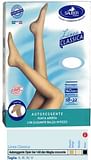 SAUBER AUTOREGGENTE OPEN TOE MAGLIA MICRORETE 140 DEN COLORE NEUTRO BEIGE TAGLIA 2 LINEA CLASSICA