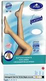 SAUBER AUTOREGGENTE OPEN TOE MAGLIA MICRORETE 140 DEN COLORE NEUTRO BEIGE TAGLIA 5 LINEA CLASSICA