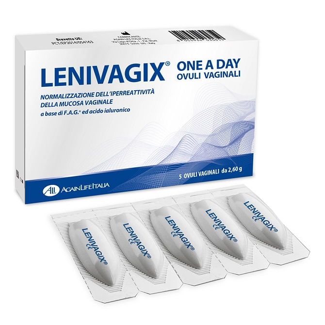 Lenivagix One A Day 5 Ovuli Vaginali