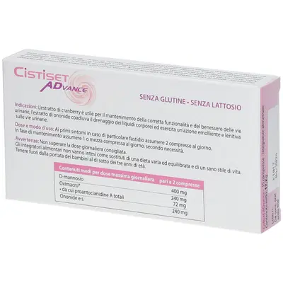 CISTISET ADVANCE 15 COMPRESSE CISTISET ADVANCE 15 COMPRESSE