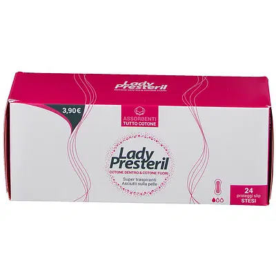 LADY PRESTERIL PROTEGGISLIP ANATOMICO PROMO 24 PEZZI LADY PRESTERIL PROTEGGISLIP ANATOMICO PROMO 24 PEZZI