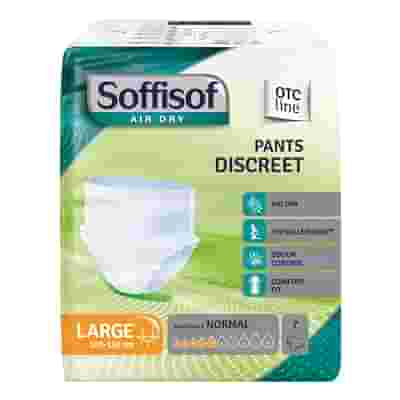 SOFFISOF PANNOLONE SOFFISOF AIR DRY PANTS DISCREET LARGE 7 PEZZI