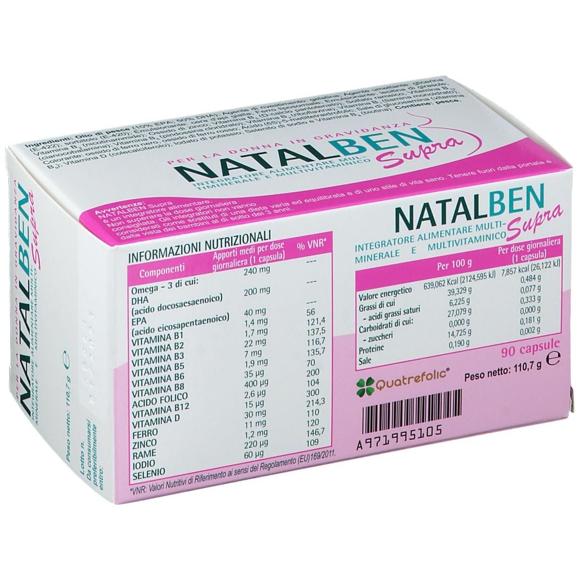 NATALBEN SUPRA 90 CAPSULE MOLLI