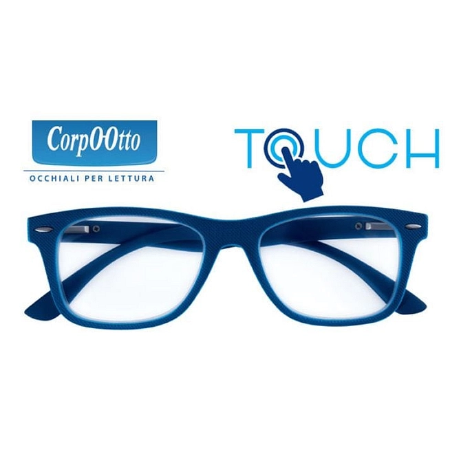 Occhiale Da Lettura Premontato Touch Blu 1,50 Diottrie 1 Paio