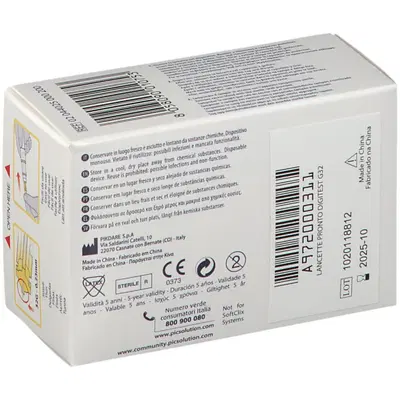 LANCETTE PUNGIDITO PIC PRONTO DIGITEST GAUGE 32 25 PEZZI LANCETTE PUNGIDITO PIC PRONTO DIGITEST GAUGE 32 25 PEZZI