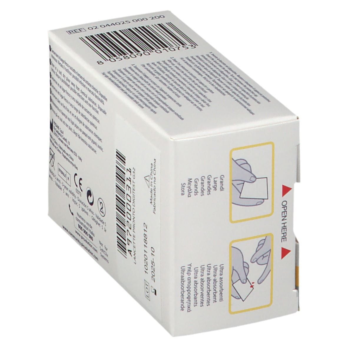 LANCETTE PUNGIDITO PIC PRONTO DIGITEST GAUGE 32 25 PEZZI