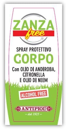 ZANZA FREE CORPO 100 ML