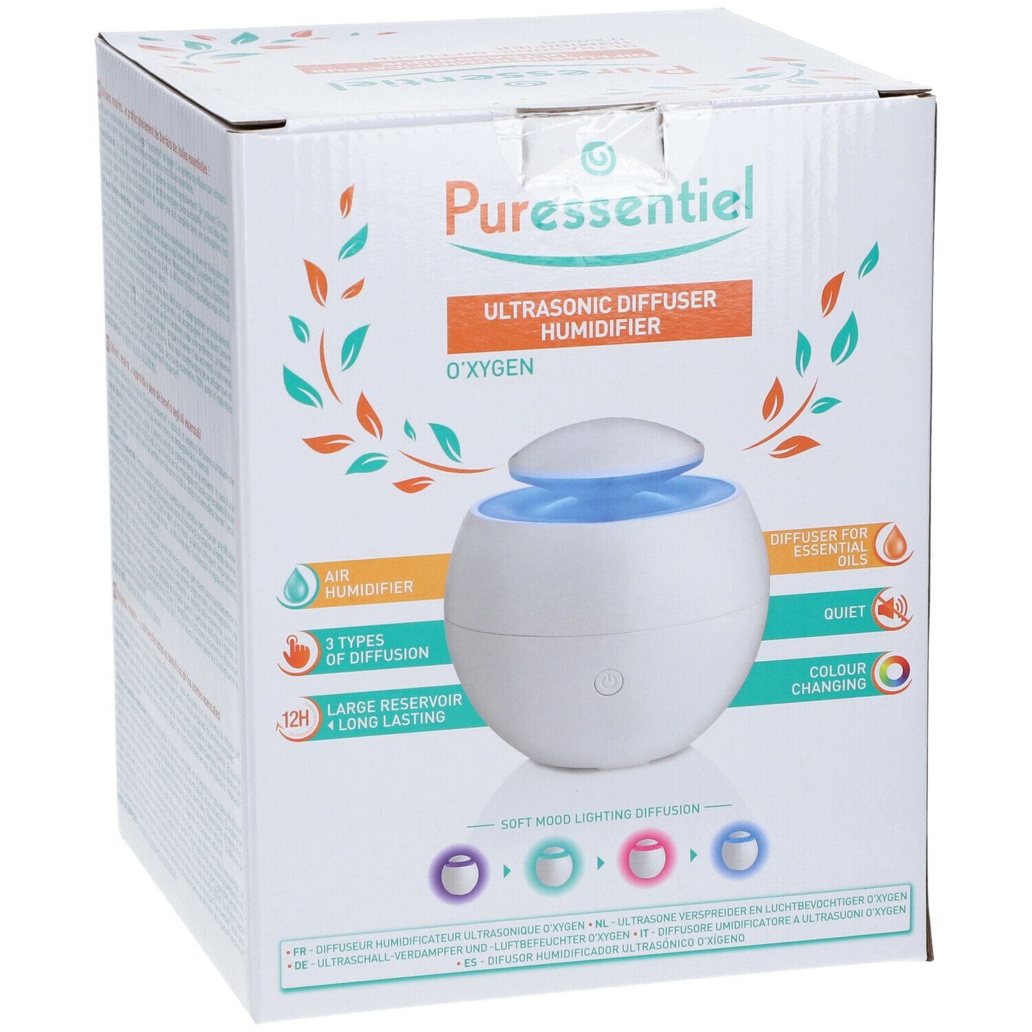 PURESSENTIEL DIFFUSORE UMIDIFICATORE OXYGEN