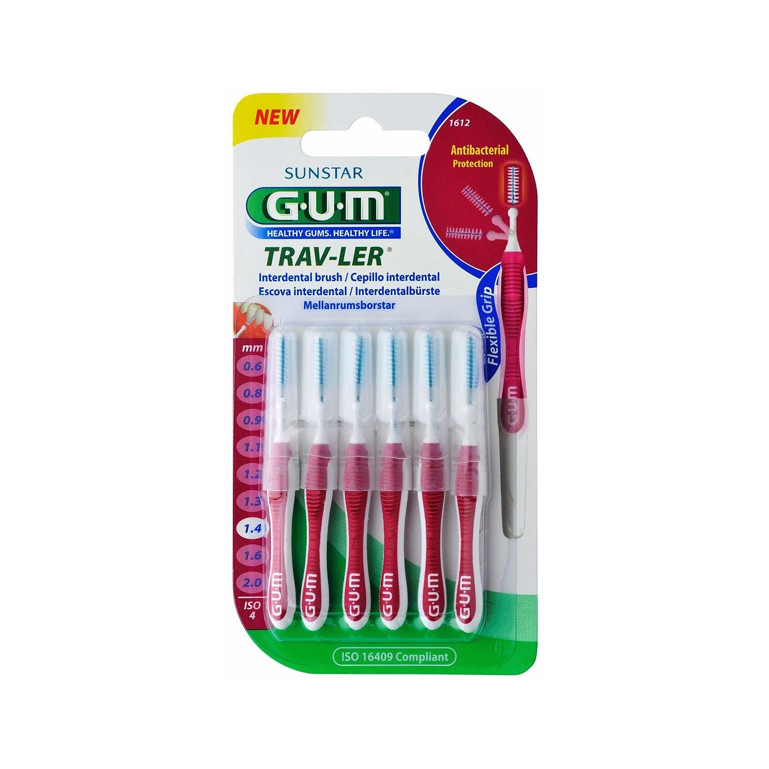 Gum Travler 1612 Scovo 1,4 6 Pezzi