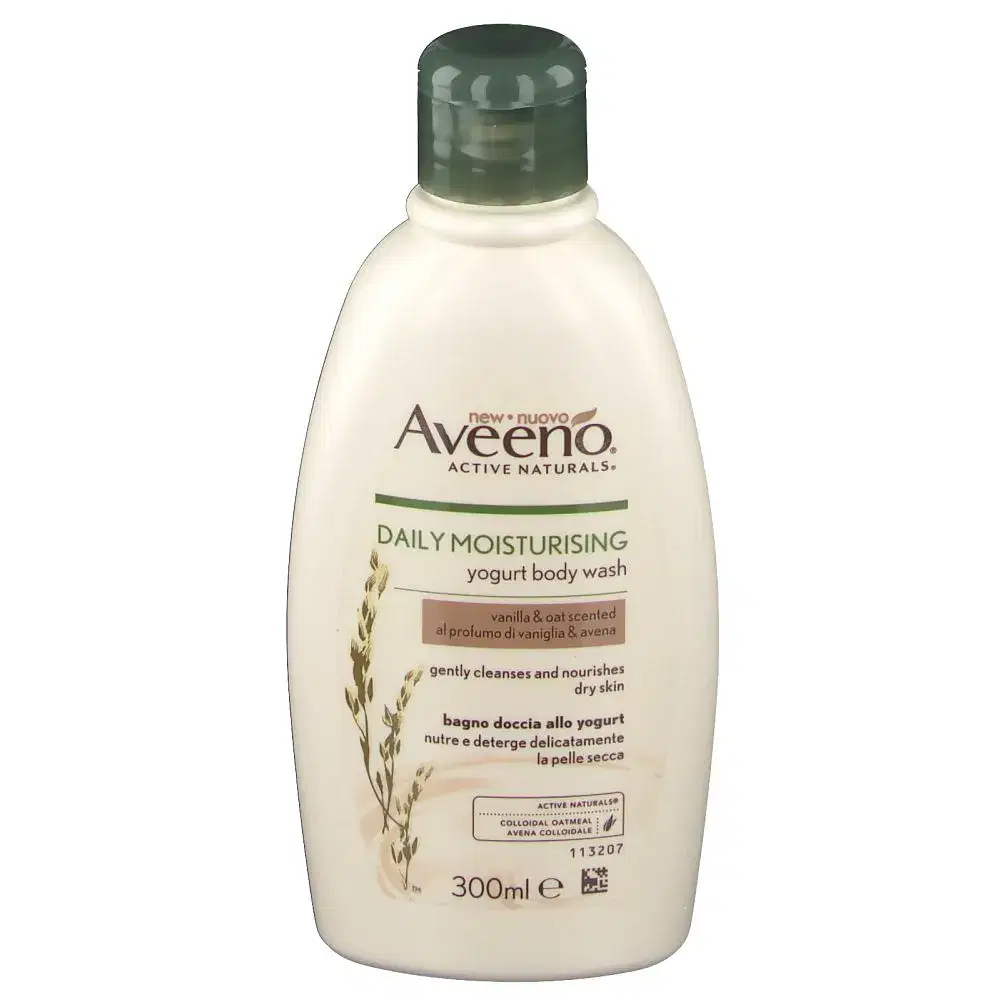 Aveeno Bagno Doccia Yogurt Vaniglia & Avena 300 Ml