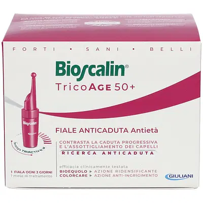 BIOSCALIN TRICOAGE ANTICADUTA ANTIETA' 10 FIALE 3,5 ML BIOSCALIN TRICOAGE ANTICADUTA ANTIETA' 10 FIALE 3,5 ML