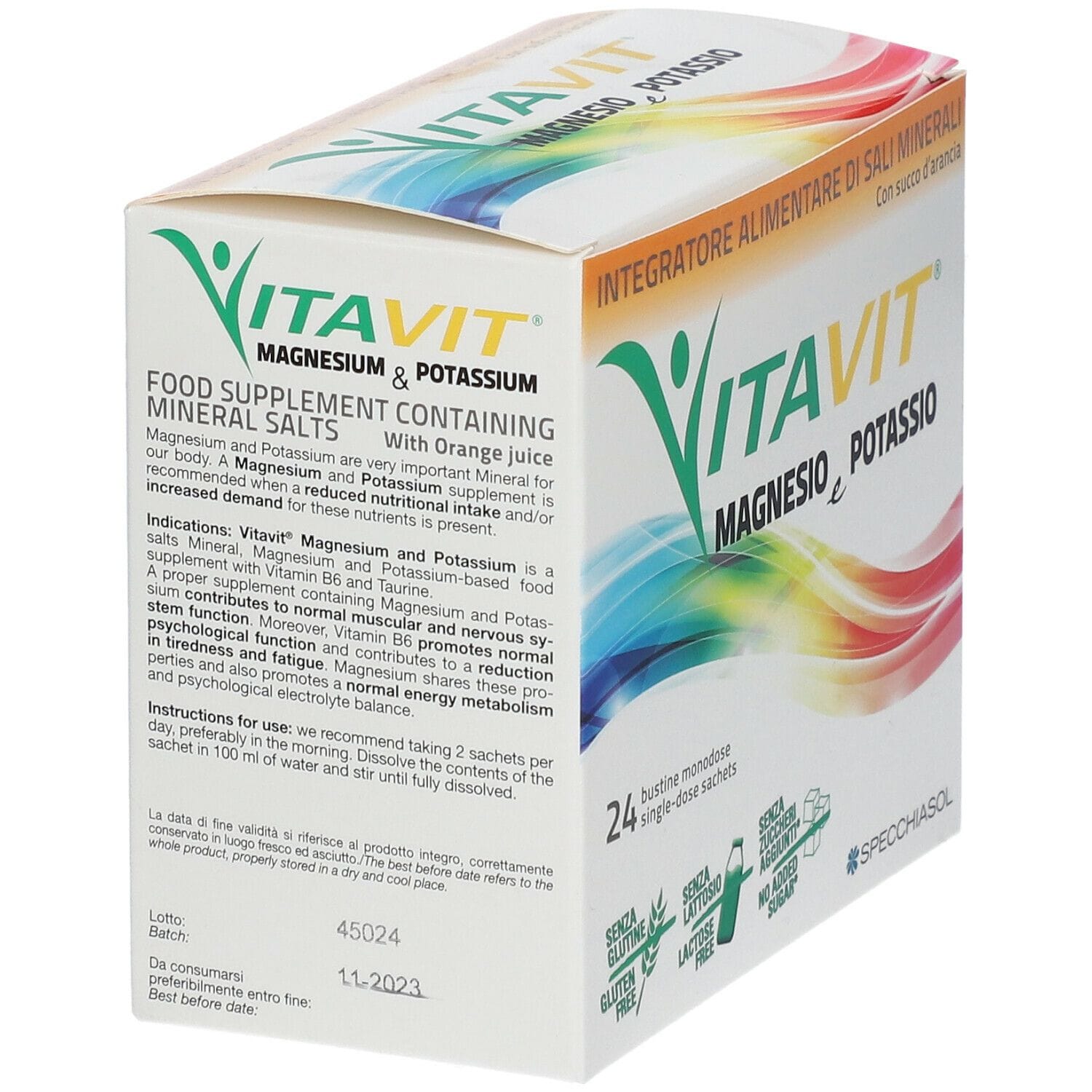 VITAVIT MAGNESIO POTASSIO 24 BUSTINE