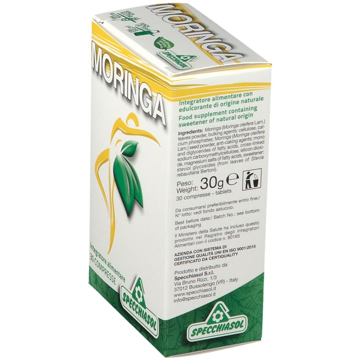 MORINGA 30 COMPRESSE