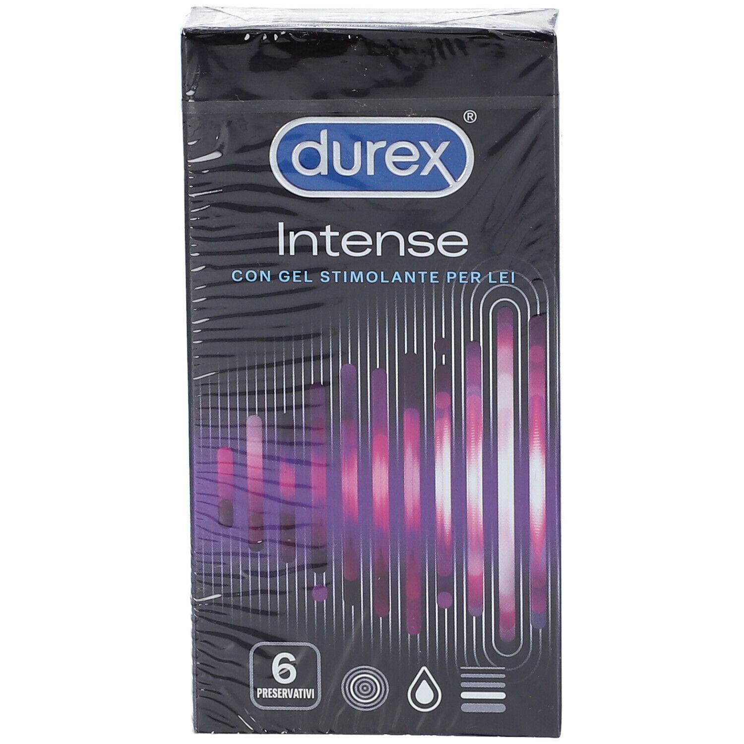 DUREX INTENSE ORGASMIC CONDOM 6 PEZZI