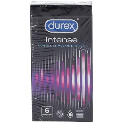 DUREX INTENSE ORGASMIC CONDOM 6 PEZZI DUREX INTENSE ORGASMIC CONDOM 6 PEZZI