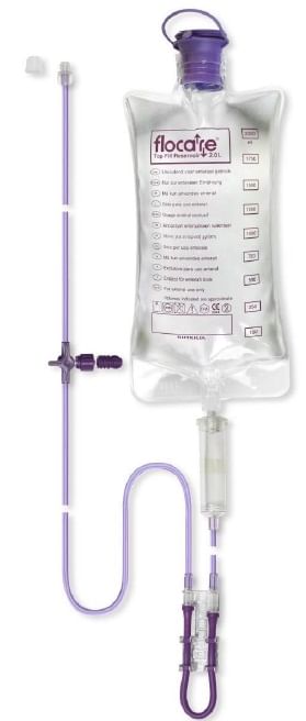 FLOCARE SACCA CON DEFLUSSORE DA 2 L A GRAVITA'