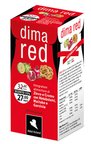DIMA RED METABOLAMI 60 COMPRESSE