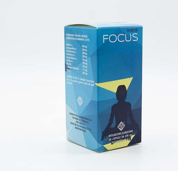 Gheos Focus 60 Capsule 690 Mg