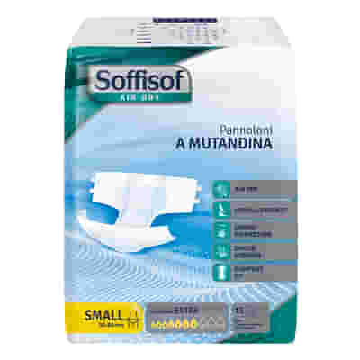 SOFFISOF PANNOLINO MUTANDINA AIR DRY SOFFISOF EXTRA S 15 PEZZI