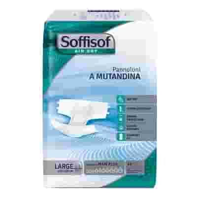 SOFFISOF PANNOLINO MUTANDINA AIR DRY SOFFISOF MAXI PLUS L 15 PEZZI