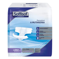 PANNOLINO MUTANDINA SOFFISOF CLASSIC MAXI L 15 PEZZI