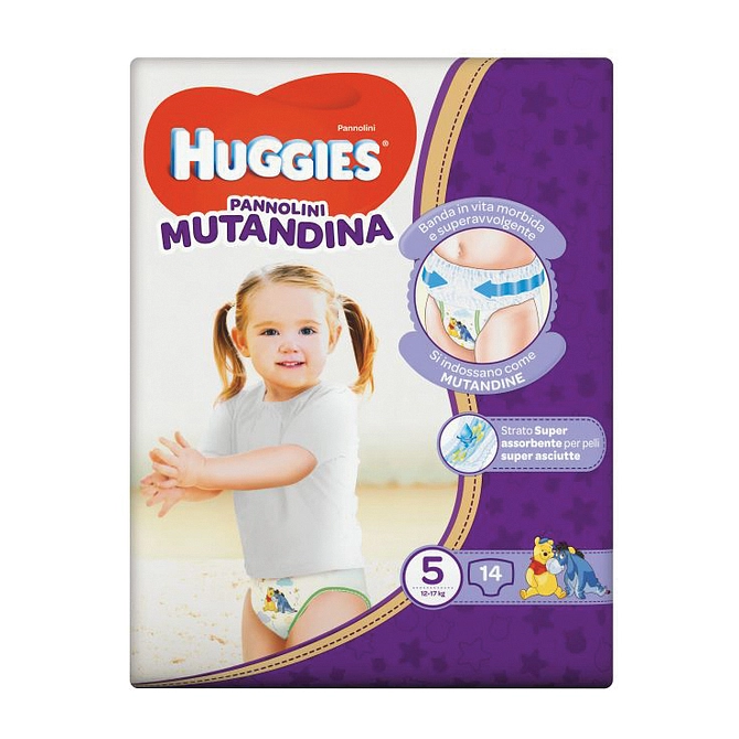 Huggies Diaper Pant Base 5 14 Pezzi