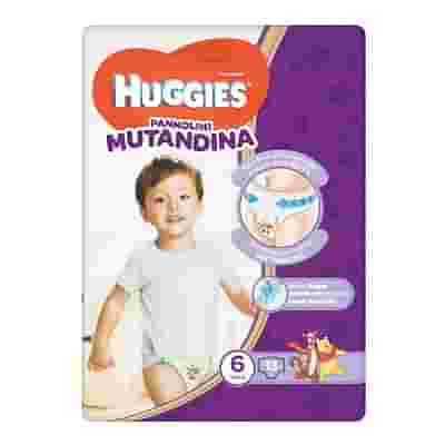 HUGGIES DIAPER PANT BASE 6 13 PEZZI