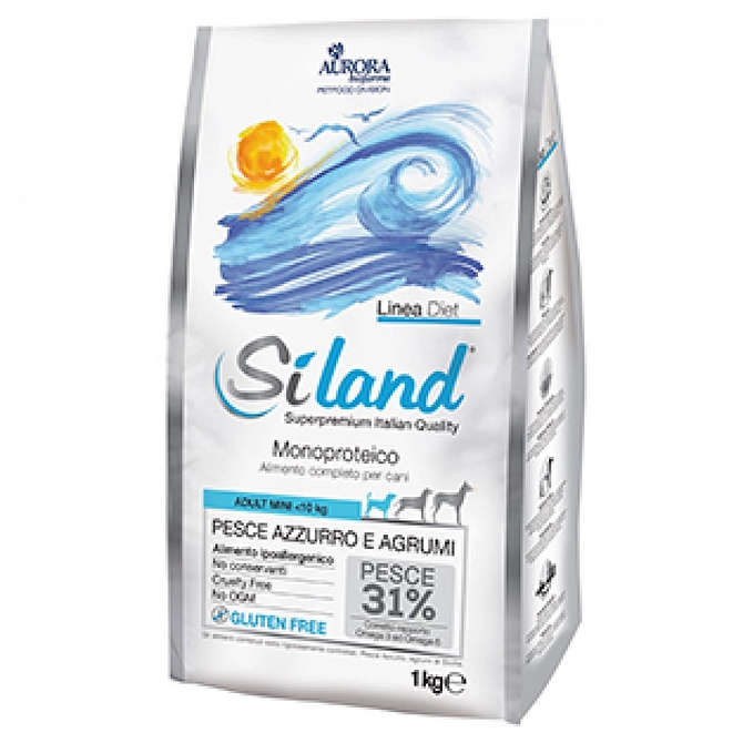 Siland Diet Adult Mini Pesce Monoproteico Crocchette 1 Kg