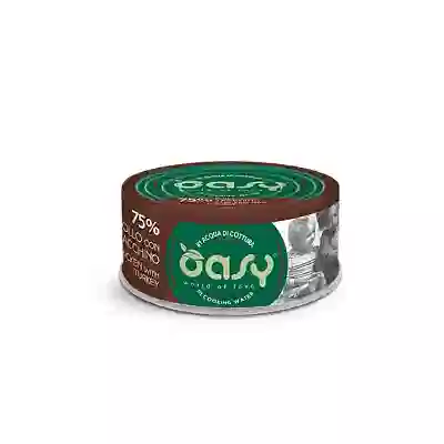 OASY WET CAT MORE LOVE POLLO CON TACCHINO 70 G