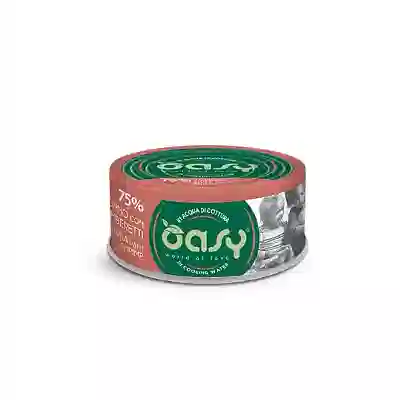 OASY WET CAT MORE LOVE TONNO CON GAMBERETTI 70 G