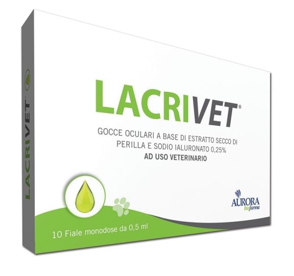 LACRIVET GOCCE OCULARI STRIP 10 FLACONCINI 0,5 ML