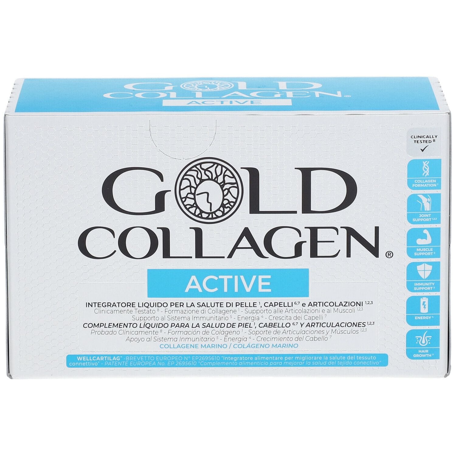 GOLD COLLAGEN ACTIVE 10 FLACONCINI 50 ML