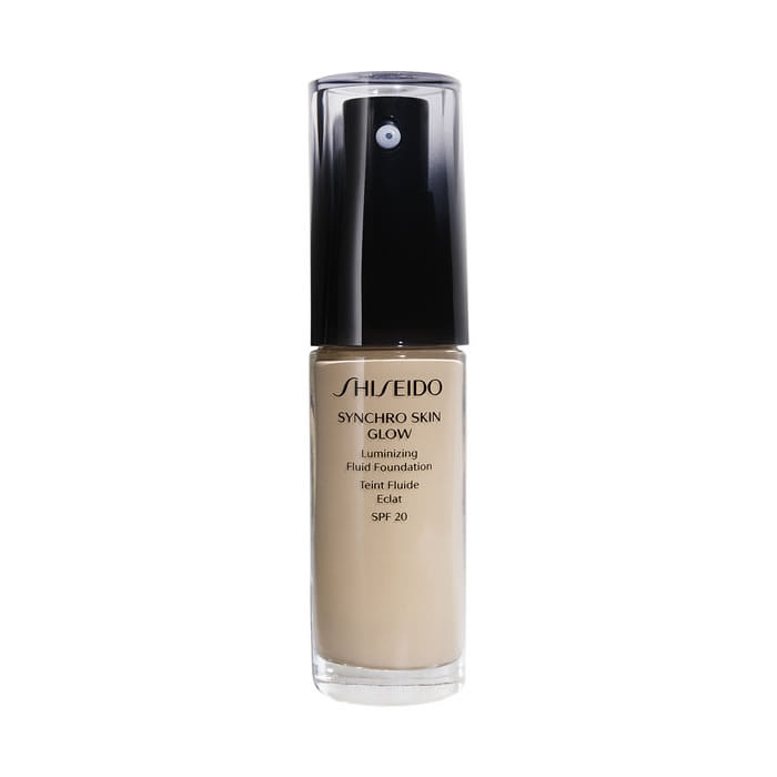 SHISEIDO MAKE UP SYNCHRO SKIN GLOW LUMINIZING FLUID FOUNDATION NEUTRAL 2 30 ML