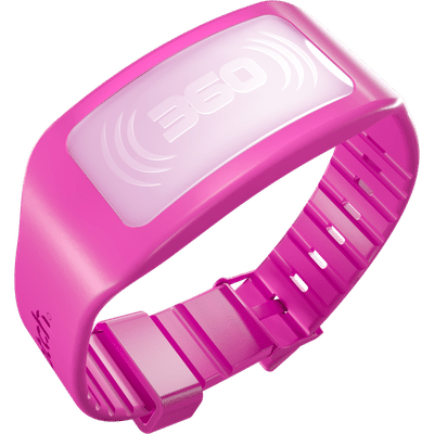 THE BUG WATCH MOSQUITO KIDS SUNSET PINK