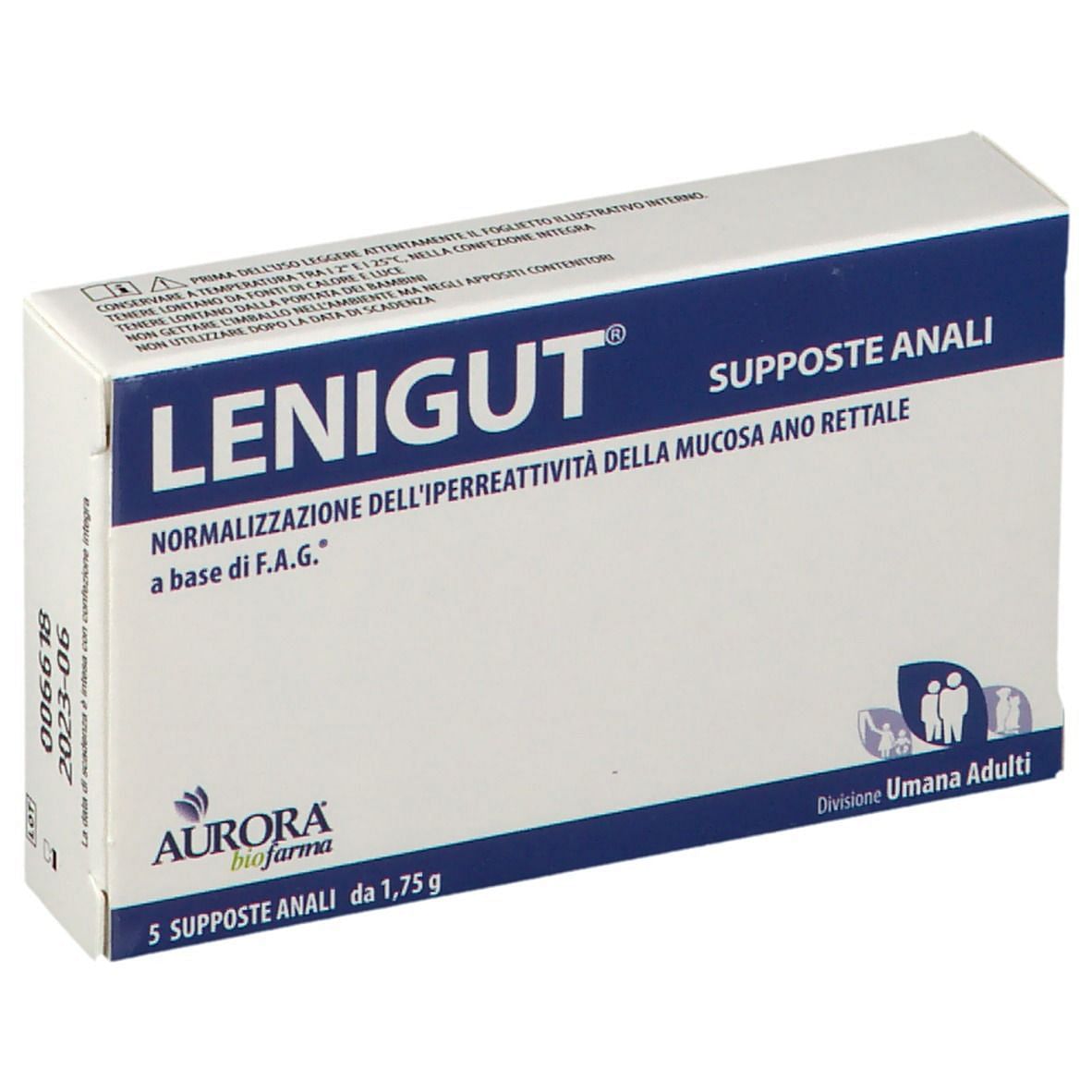 Lenigut Supposte Anali 5 Pezzi