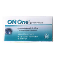 GOCCE OCULARI ONONE 10 MONODOSE STERILI DA 0,5 ML IN 2 STRIP