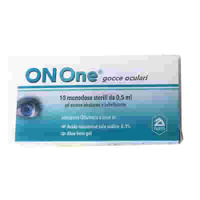 GOCCE OCULARI ONONE 10 MONODOSE STERILI DA 0,5 ML IN 2 STRIP