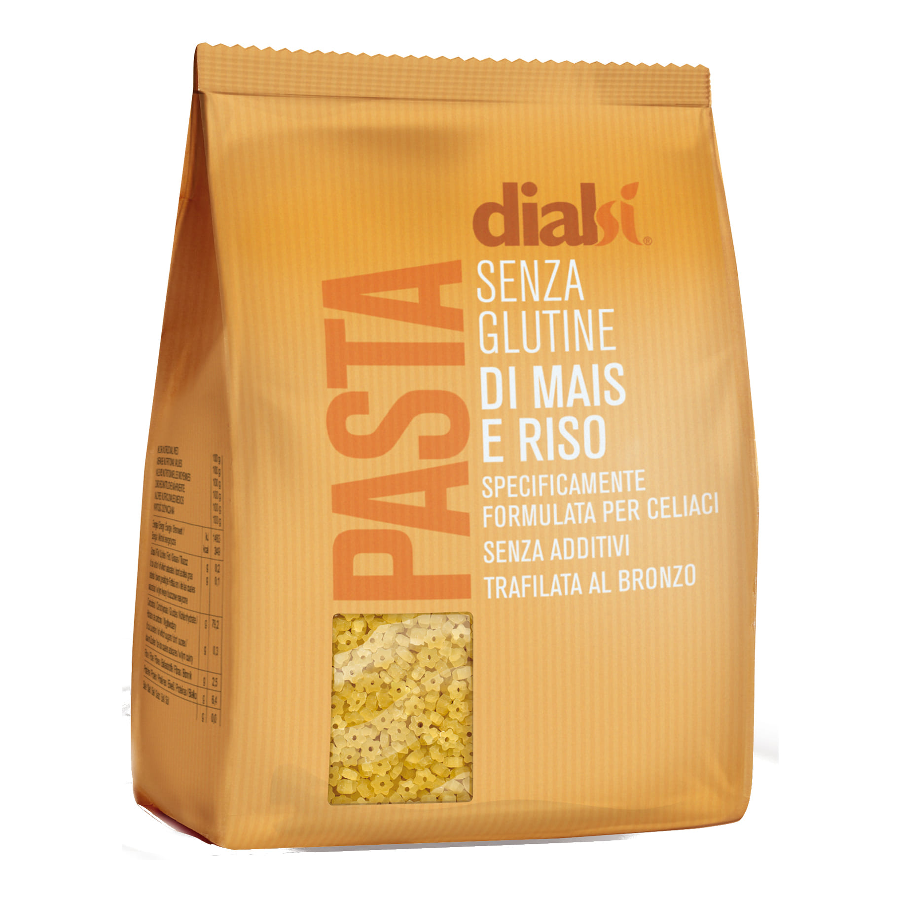 Dialsì Stelline Pasta Senza Glutine di Mais e Riso - 300 g