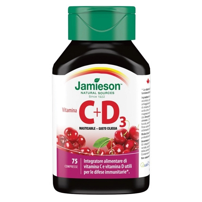 Jamieson Vitamina C 500 + D 75 Compresse
