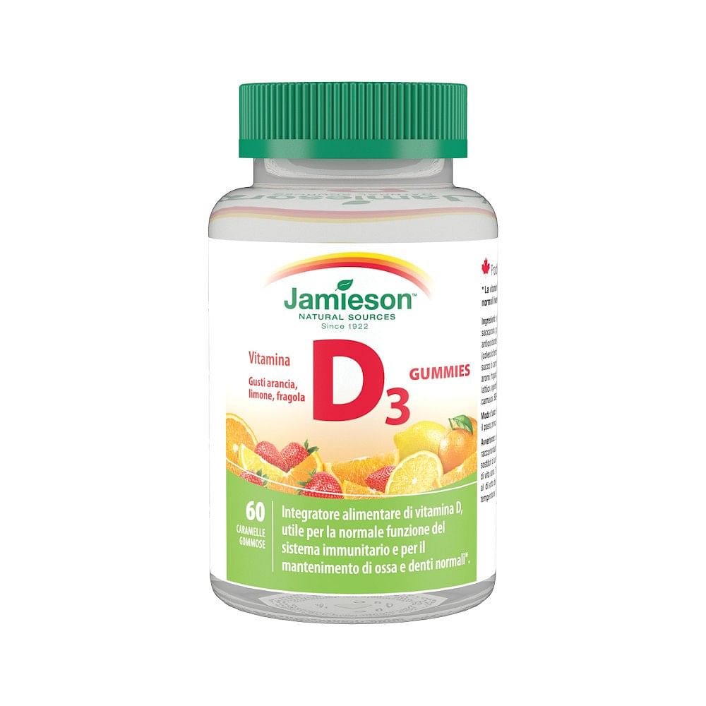 Jamieson Vitamina D Gummies 1000 60 Caramelle Gommose