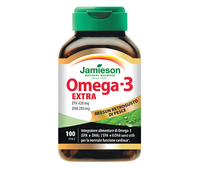JAMIESON OMEGA 3 EXTRA 100 PERLE
