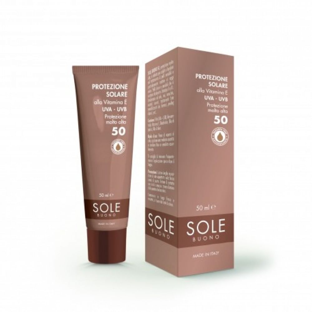 SOLE BUONO PROTEZIONE SOLARE MOLTO ALTA SPF50 50 ML