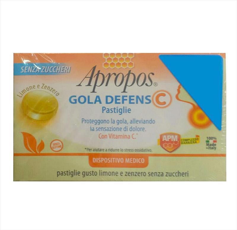 Apropos Gola Defens C Limone/Zenzero 20 Pastiglie