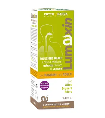 LUMAXIN DISPOSITIVO MEDICO SCIROPPO ADULTI/BAMBINI 150 ML LUMAXIN DISPOSITIVO MEDICO SCIROPPO ADULTI/BAMBINI 150 ML